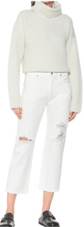 Citizens of Humanity Emery Crop Relaxed Straight High Rise Jeans Size 27 Sz 4 0