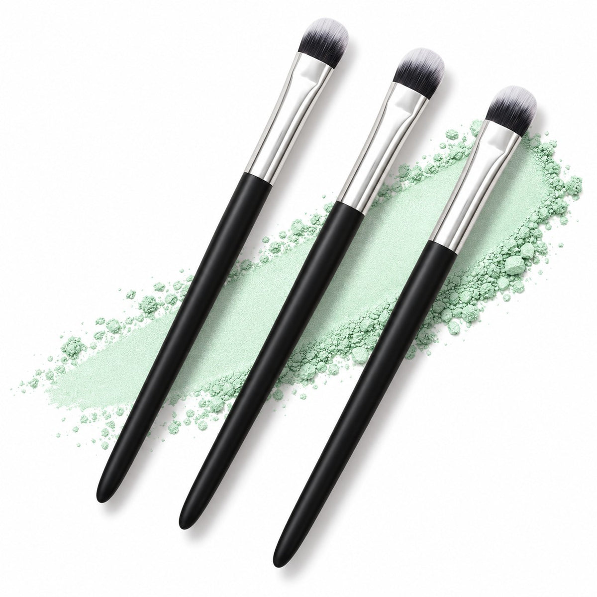 Flat Precise Eyeshadow Brush Softens Dramatic Edges Fine Lines Makeup1