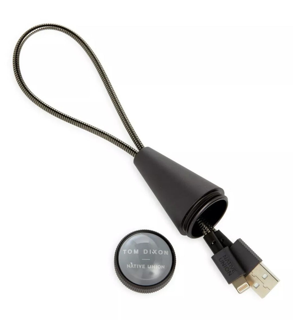 Tom Dixon | Native Union Stash Cone Compact Stainless Steel  Cable3
