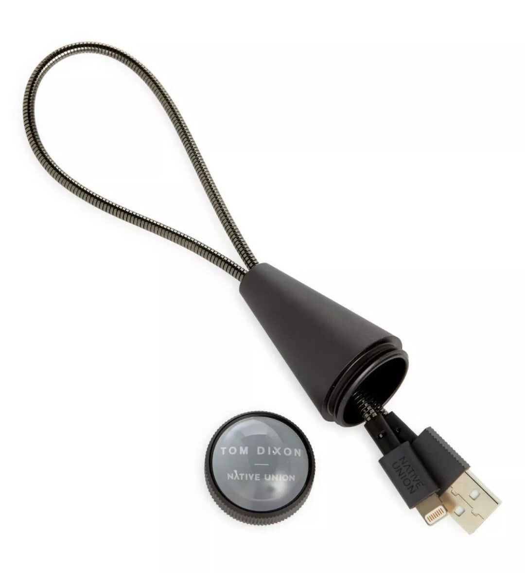 Tom Dixon | Native Union Stash Cone Compact Stainless Steel  Cable3