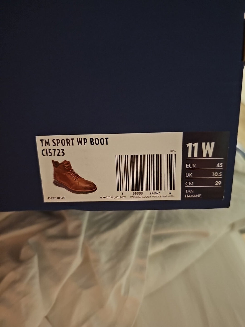 New Rockport Mens Total Motion Sport WP Boots 11 W NIB Dark Brown4