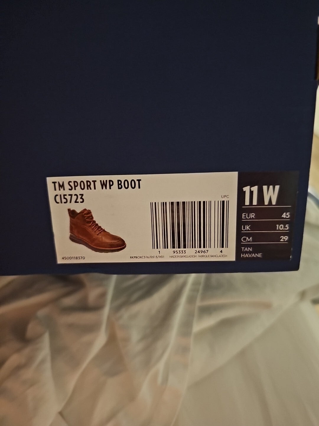 New Rockport Mens Total Motion Sport WP Boots 11 W NIB Dark Brown4