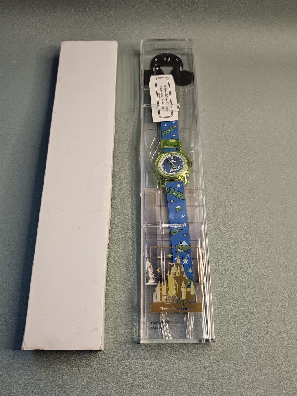 Vintage Disney Time Works  Watch New in Box Theme Park Edition Buzz Lightyear 900