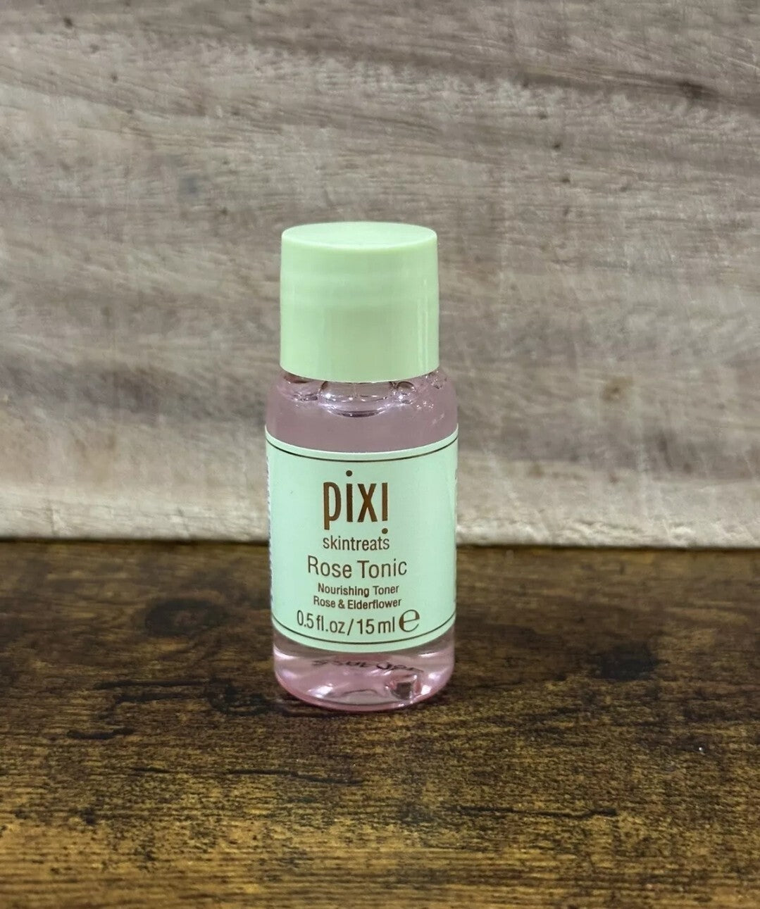 Pixi Rose Tonic Nourishing Toner-Travel Size 0.5 Fl Oz/15ml -NEW0