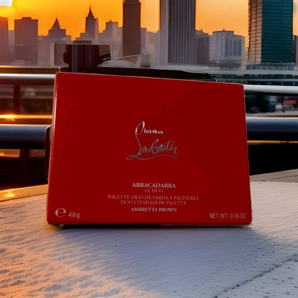 New Christian Louboutin Abracadabra le Duo Eyeshadow Palette Ambretta Brown1