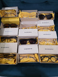 12 Pc EyeBuyDirect RFLKT Eyeglasses Sunglasses Frames Mixed Lot w Cases Lt 10