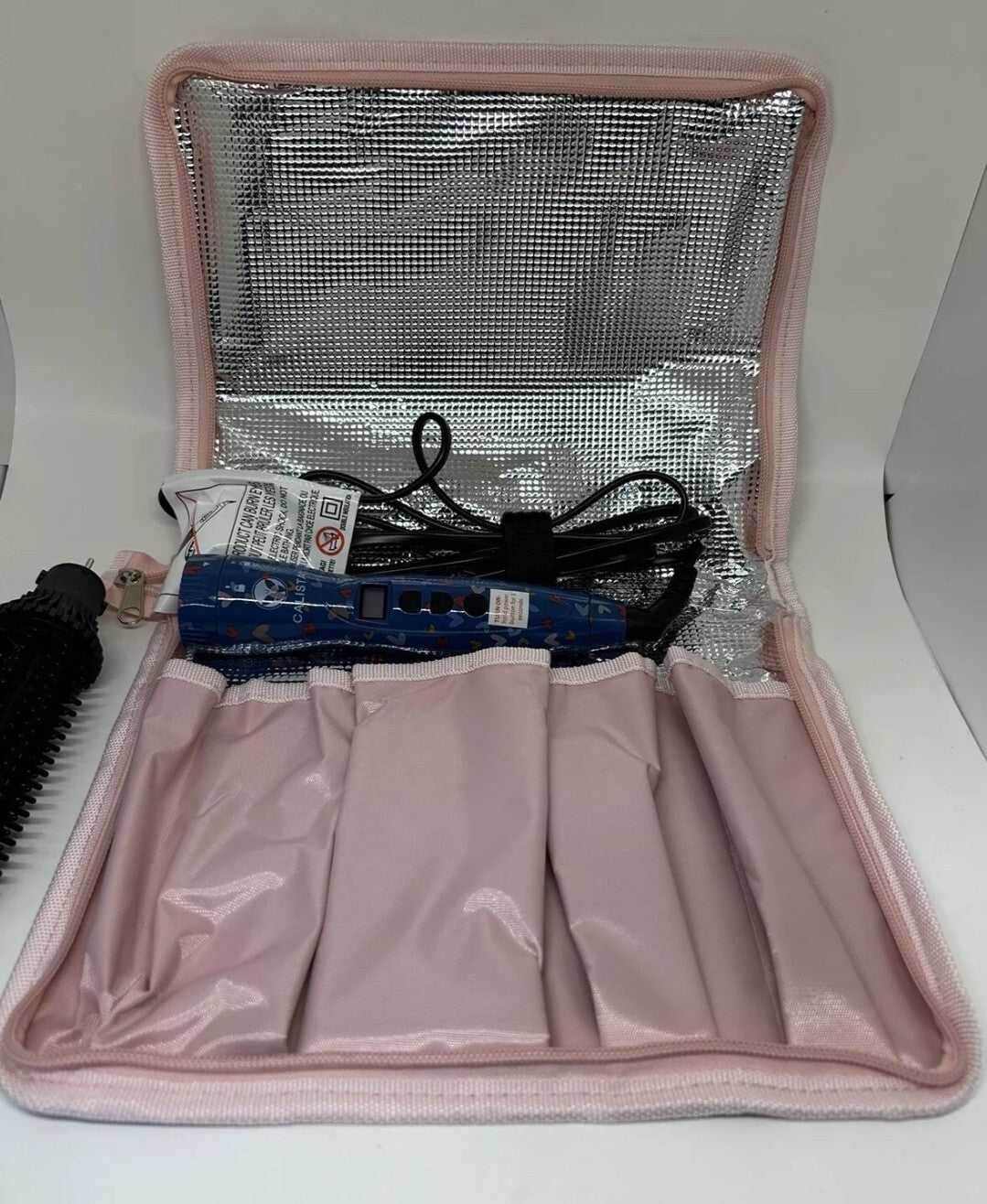 Calista Perfecter Pro Swap Top Heated Round Brush .75" 1" 1.5" Sweet Heart Blue5