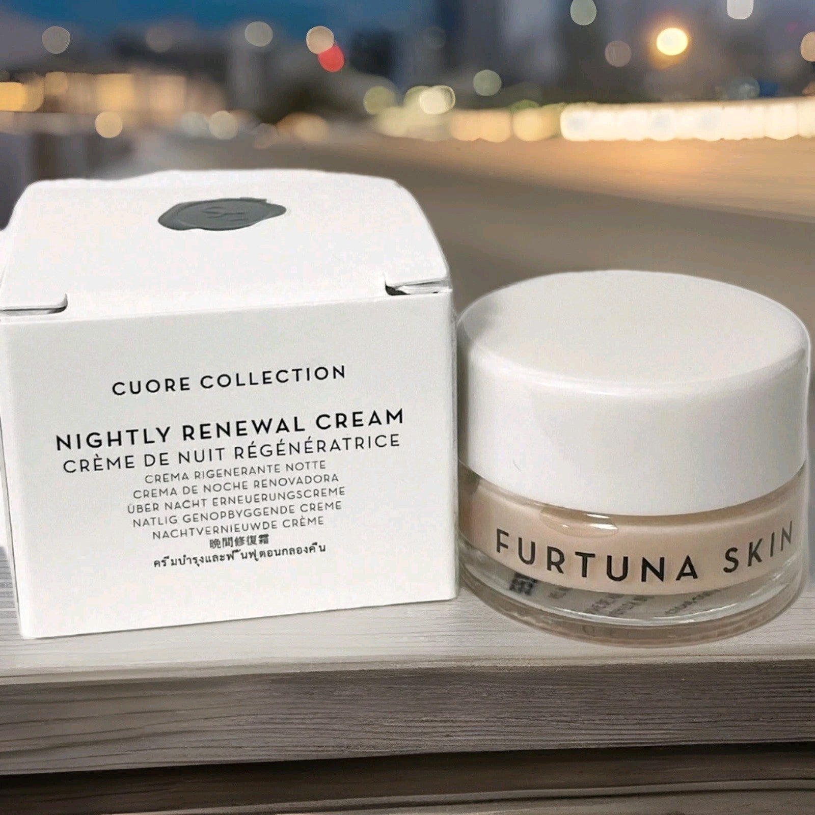 FURTUNA SKIN NIGHTLY RENEWAL CREAM TRIAL SIZE 4 ML/0.1 FL.OZ. NEW IN BOX1