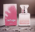 New Charlotte Russe Refuge Perfume 1.7 Ounce Blended Pink Box Retired0