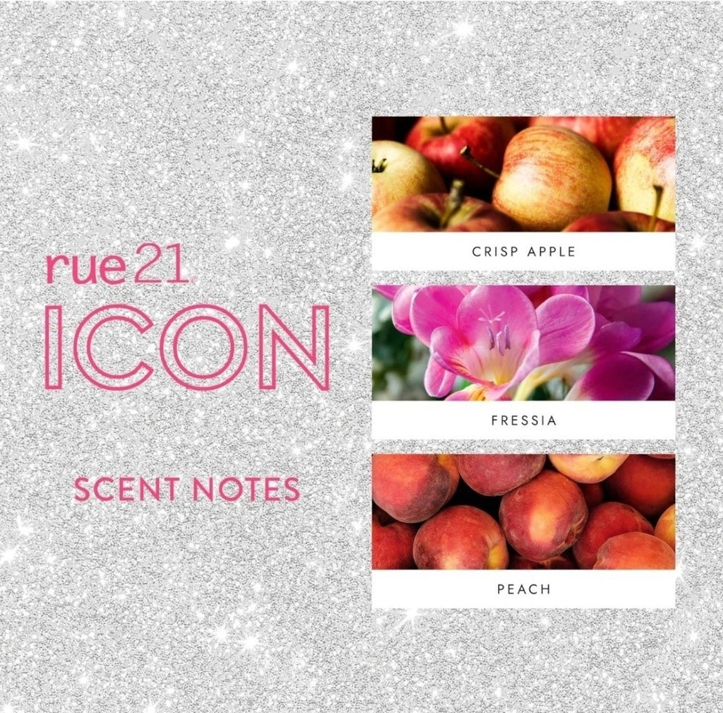 Rue 21 Icon Eau De Parfum Women's Perfume Spray Bottle 1.7 fl oz, 50 ml1