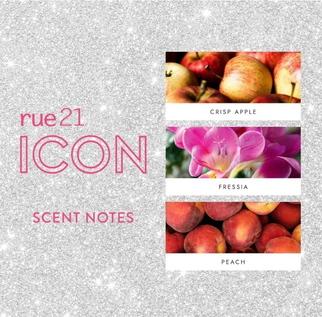 Rue 21 Icon Eau De Parfum Women's Perfume Spray Bottle 1.7 fl oz, 50 ml1