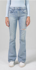 Citizens of Humanity Emanuelle Low Rise Boot Jeans 2002-3008 Distressed Sz 270