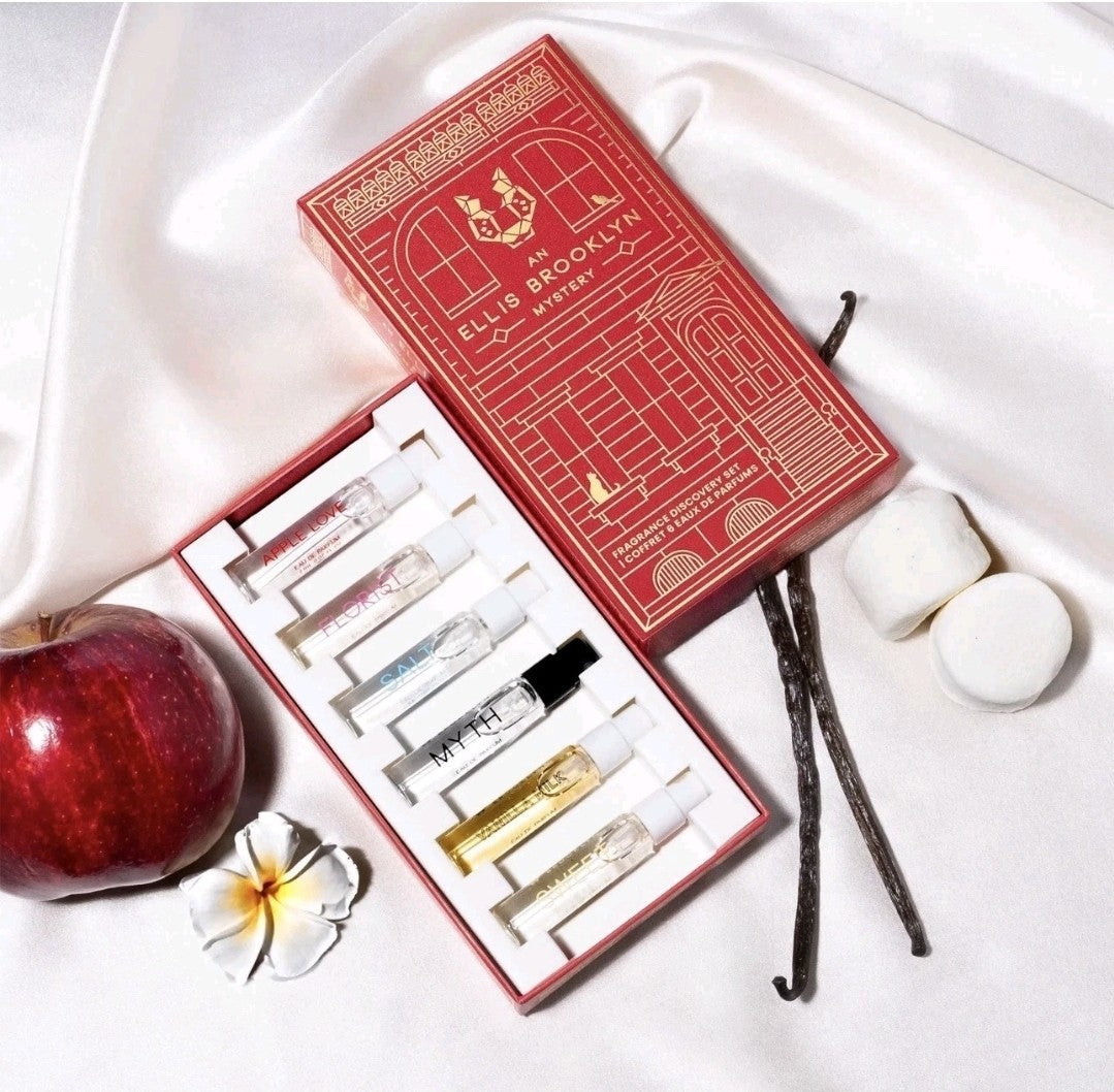 An Ellis Brooklyn MYSTERY Fragrance Discovery Set - 6 EDP Parfum Perfumes NIB0
