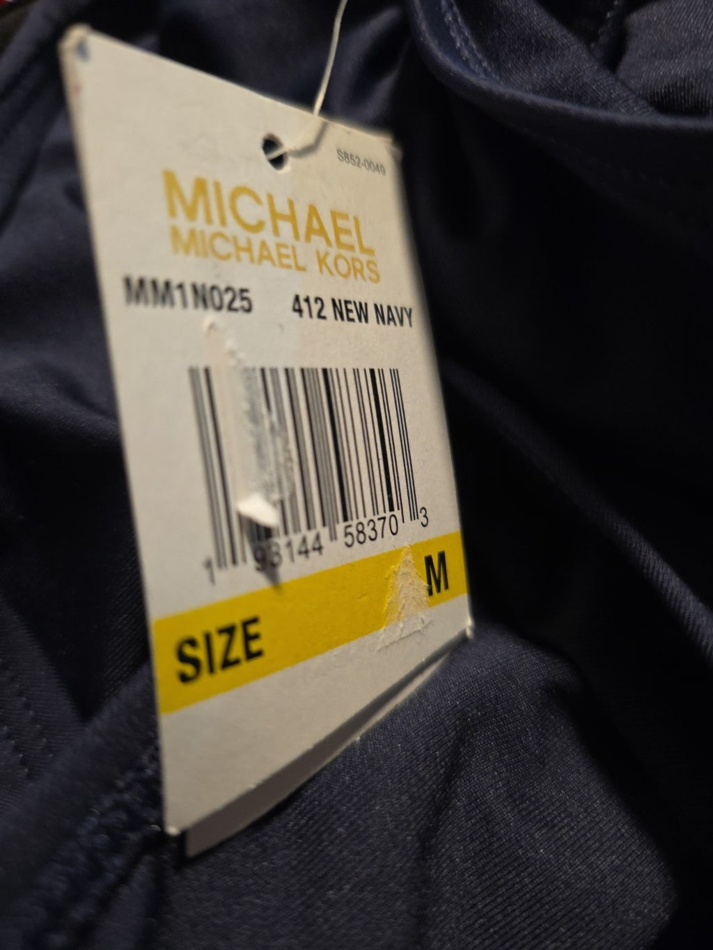 Michael Kors Women's Belted High -Waist Swim Bottom Separates Sz M  MSRP $903
