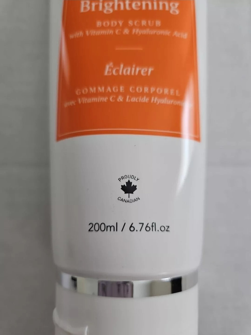 SCENTUALS Brightening Body Scrub Vitamin C Hyaluronic  6.7oz Full Size Sealed1