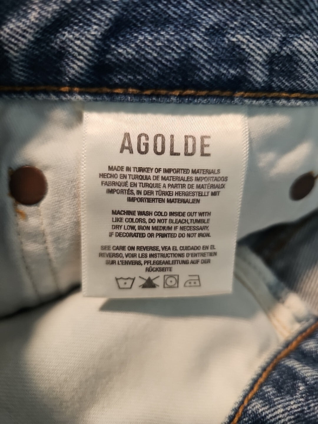 AGOLDE Denim Jeans, Shorts & Top Lot Sz 27 / Sm Top Riley Jeans Cali Tank 2