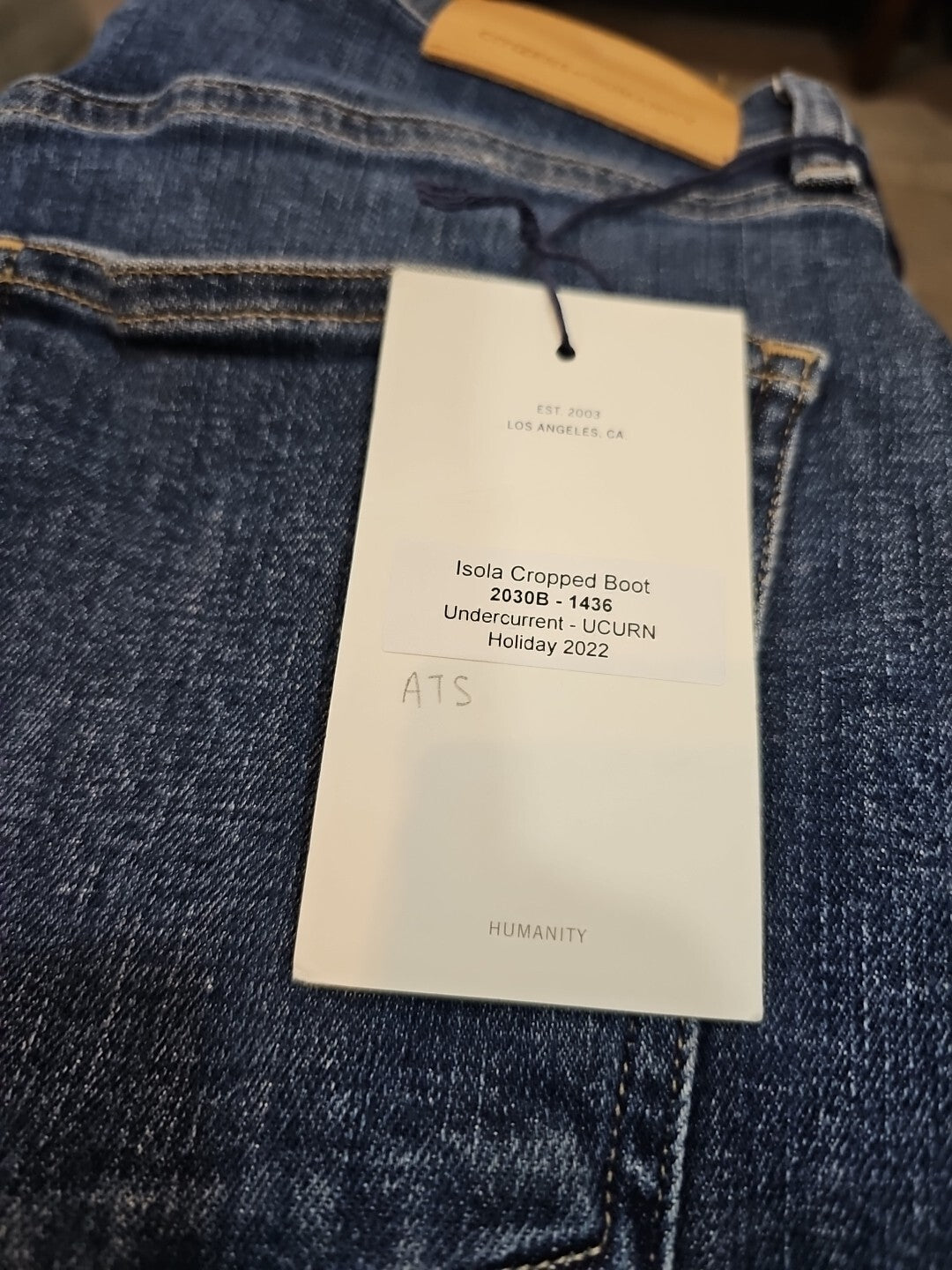 NWT Citizens of Humanity Isola Cropped Boot Jeans SZ 27 IN Undercurrent COH 4