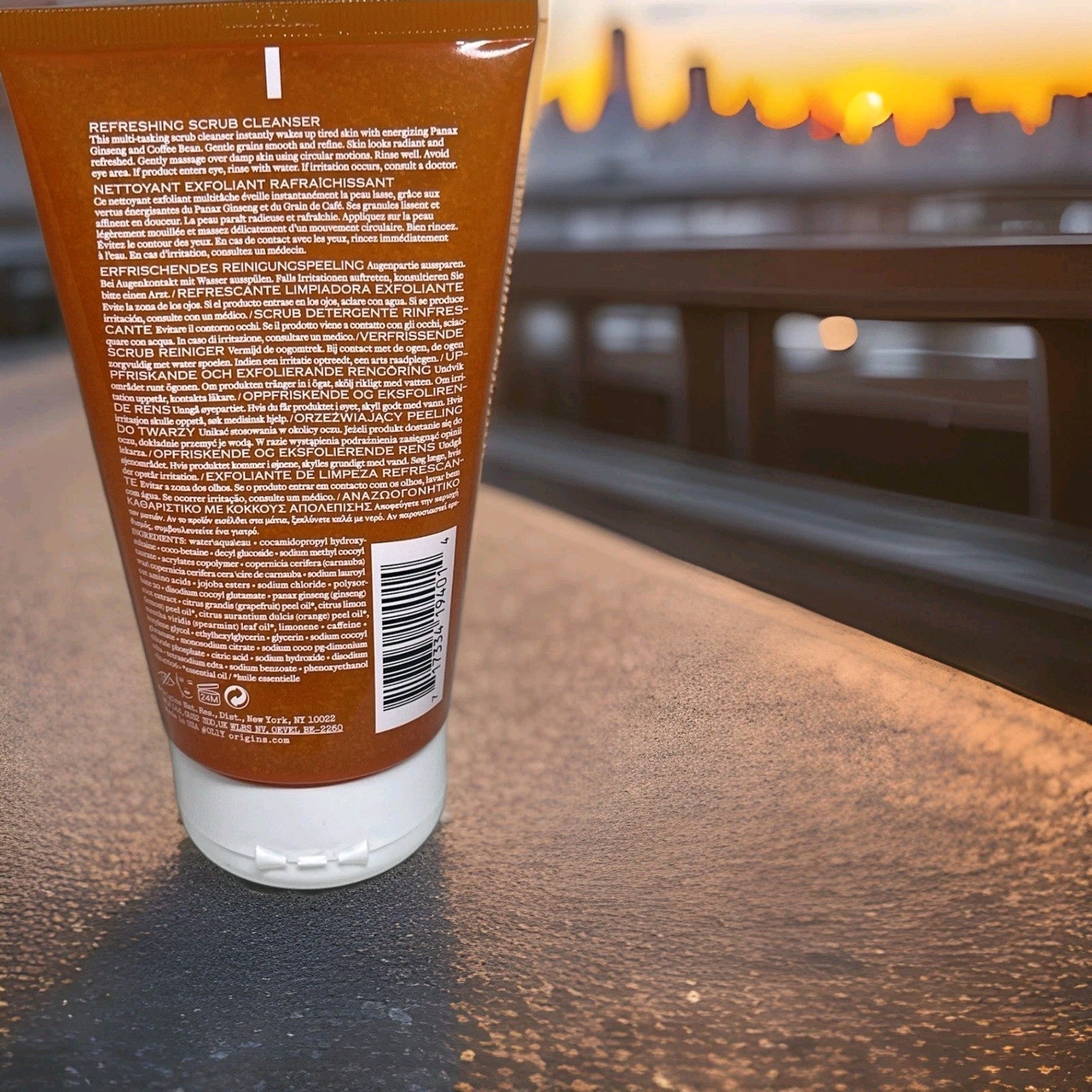 Origins Ginzing Refreshing Scrub Cleanser 5 Oz 150 mL Full Size 1
