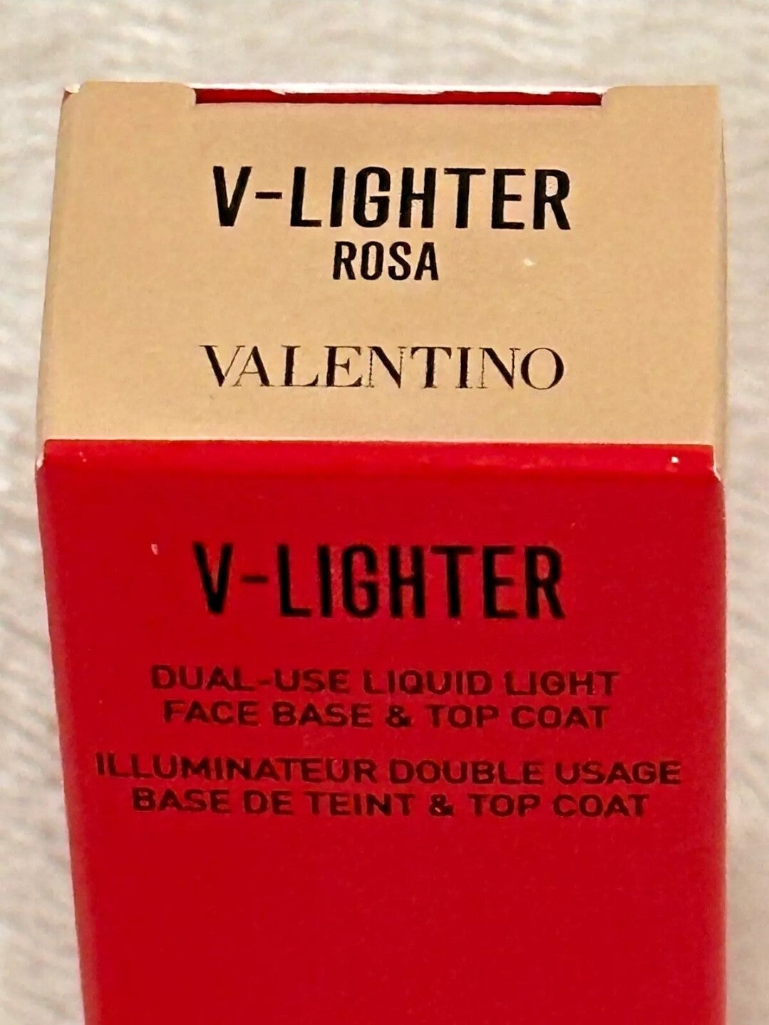VALENTINO - V-Lighter Dual Use Light Face Base & Top Coat - Illuminating - ROSA1