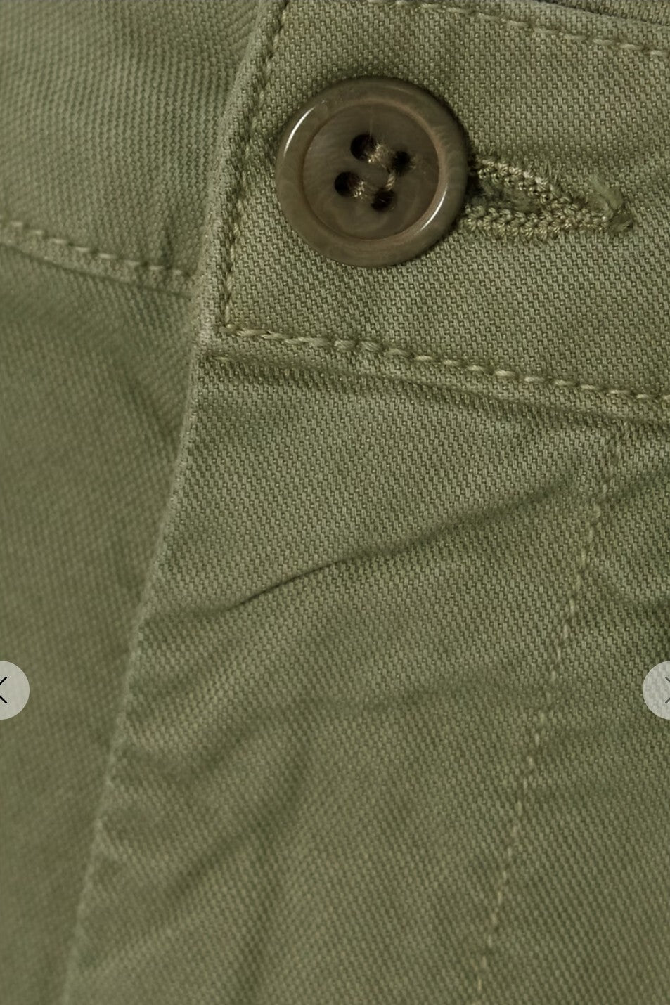NEW CITIZENS OF HUMANITY Brooke Chino Sz 27 Pant Bamboo 1930-1180 Green 8