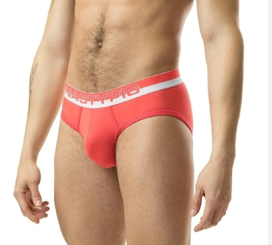 NWT Nasty Pig Commander Classic Brief- Size SM Small GAY INTEREST  Coral1