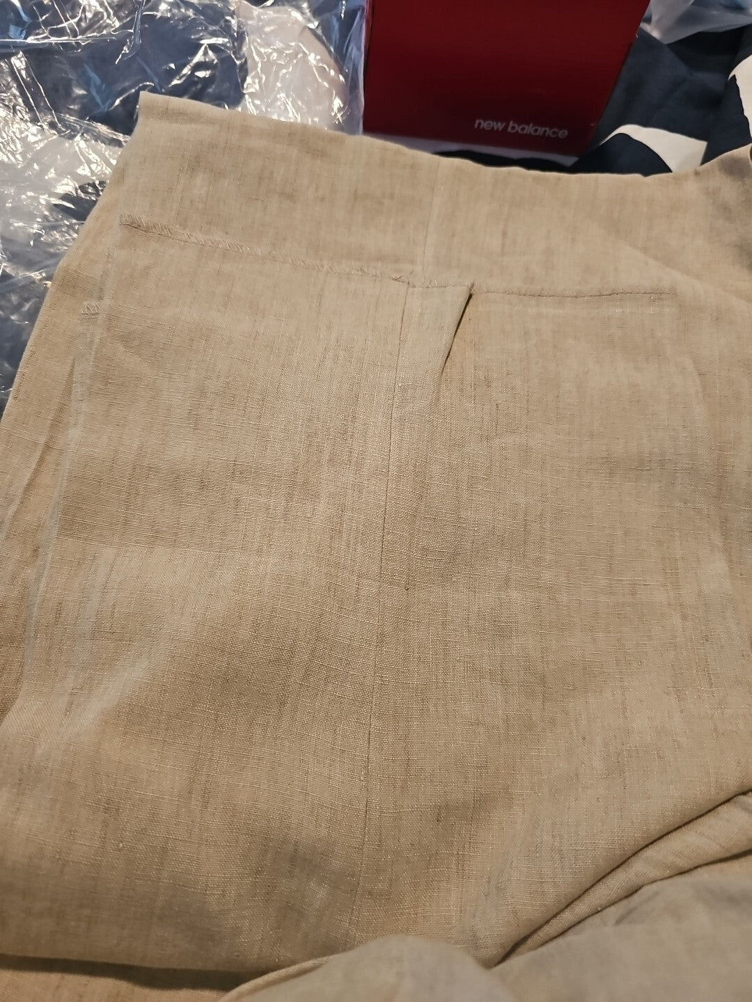 NWT Joseph Abboud Herritage Pant 100% Linen Suit Pants,  Size 50 R3