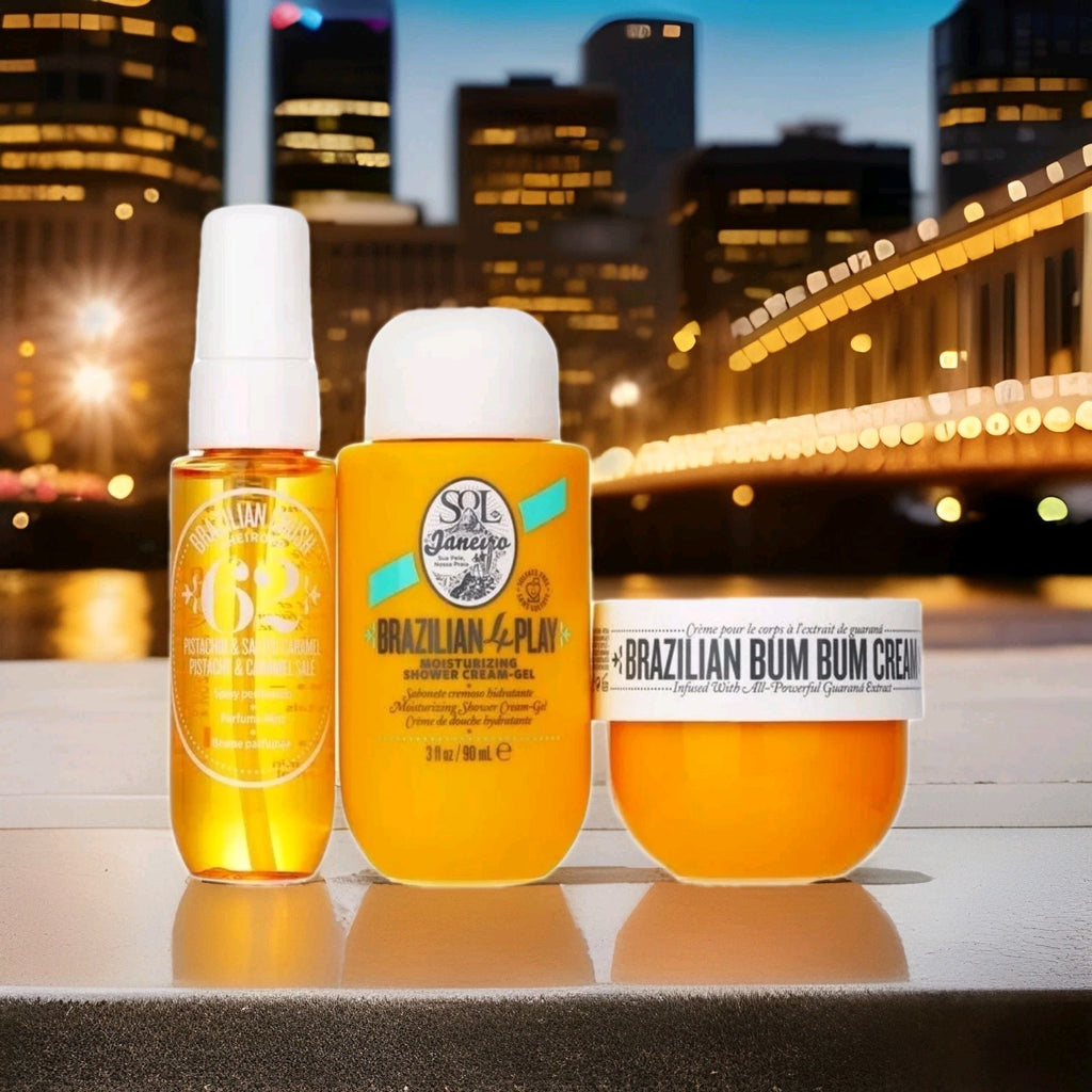 Sol De Janeiro Bum Bum Jet Set: Cream 50ml + Moisturizing Shower Cream Gel 90ml1