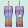 Sofie Birkin PRIDE STARBUCKS RAINBOW  STUD TUMBLER  Cup SUMMER 2024 24oz Cold 0