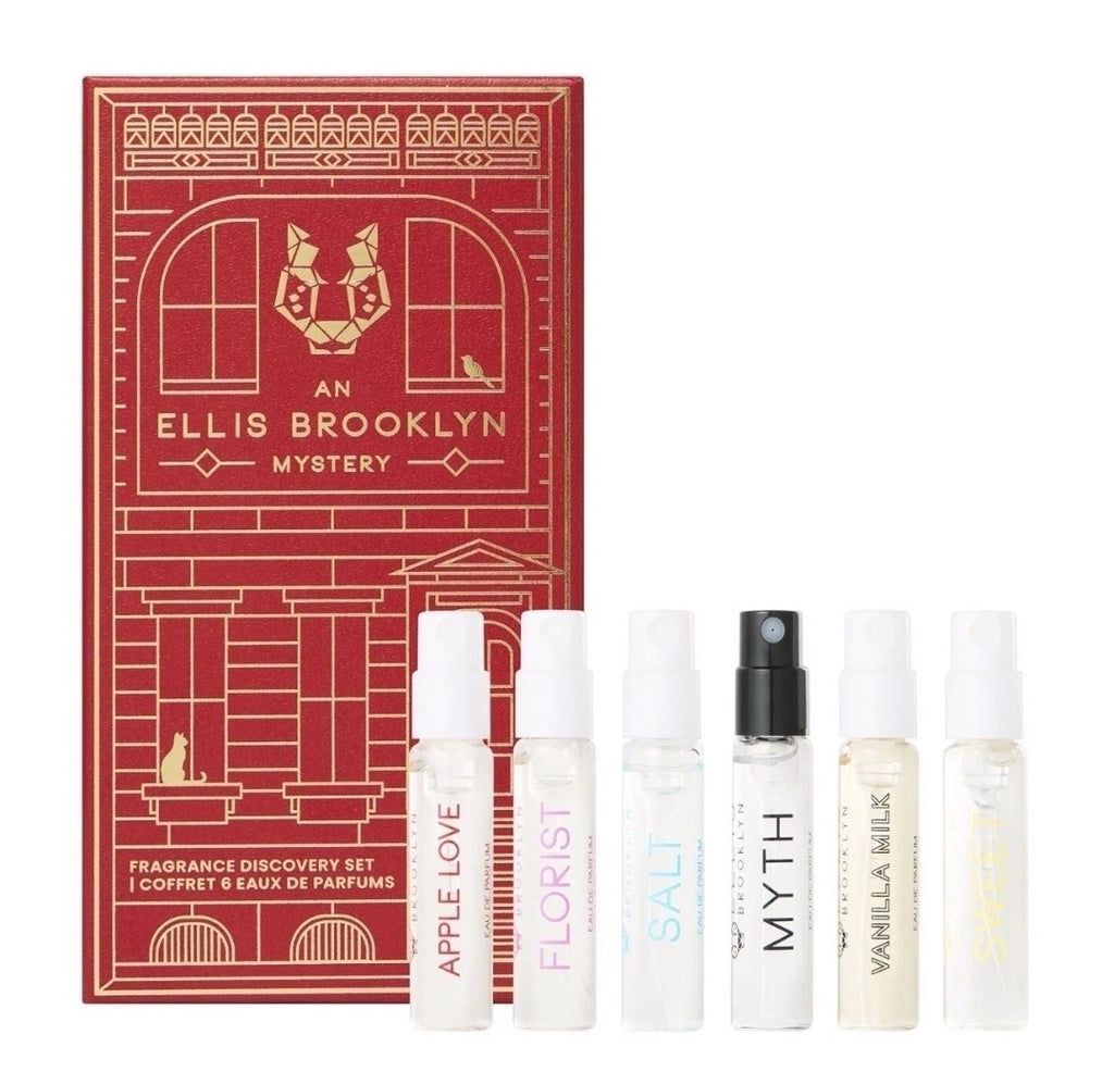 An Ellis Brooklyn MYSTERY Fragrance Discovery Set - 6 EDP Parfum Perfumes NIB1