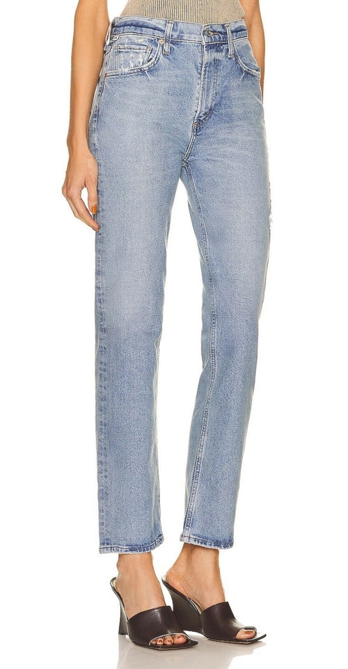 $228 Citizens of Humanity Daphne High Rise Stovepipe Jeans In BYTHE Sz 27 NWT 1