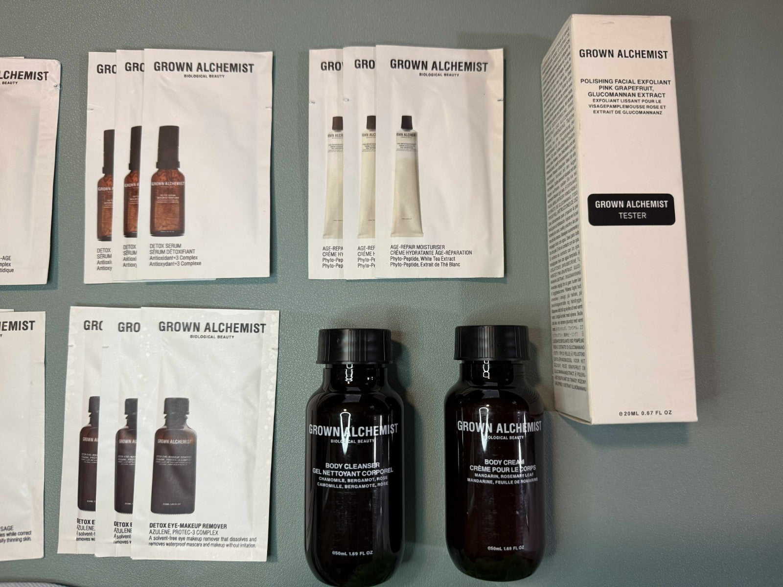 Grown Alchemist  Skincare Package 26 Pieces Included: Hand Cream,  Sleep Detox 2