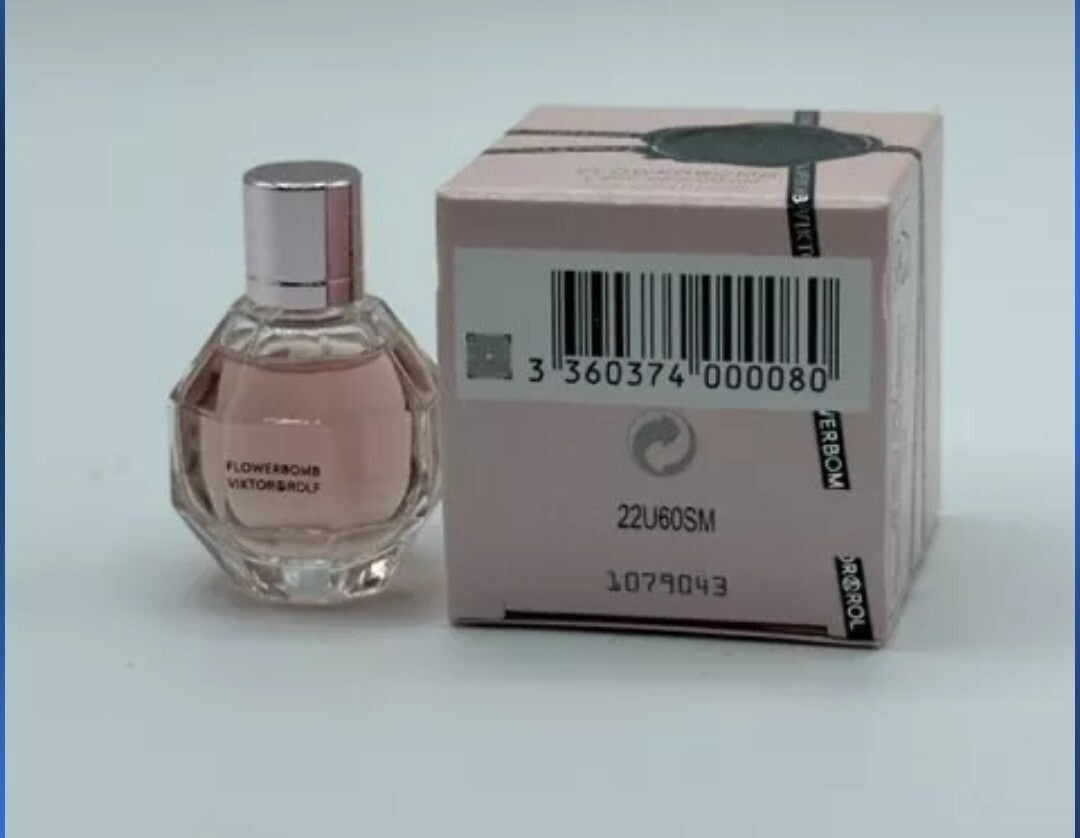 FLOWERBOMB VICTOR&ROLF EAU DE PARFUM 0.24 0Z 7 ML RARE COLLECTIBLE MINI 1