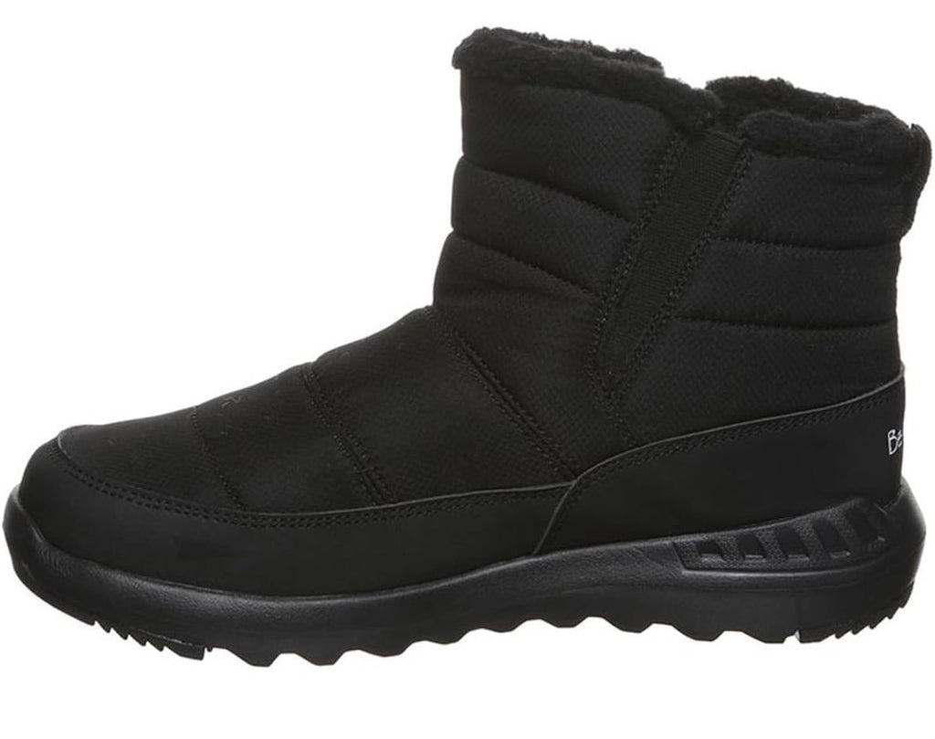 Bearpaw Women's Puffy Black Boots - Faux Fur Lined Snow Booties Sz 11 NWOB1