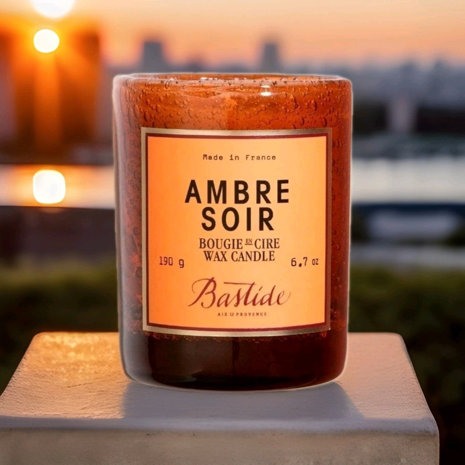 Anthropologie Bastide Ambre Soir Scented Candle 6.7 oz Boxed Gift  France 1