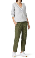 Citizens of Humanity Surplus Green Barrel Leg Gaia Pants Sz 27 Army Green Cargo0