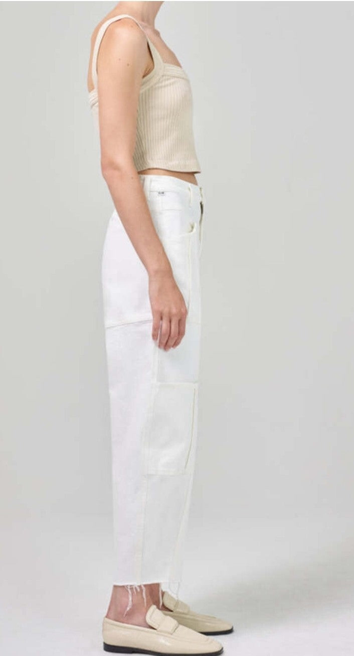 NWT CITIZENS OF HUMANITY Hazel Jean Size 27 In Lumen White COH Anthropologie 2