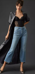 Citizens of Humanity Isola Cropped Boot Jeans SZ 23 IN Pixie Anthropologie NWOT0