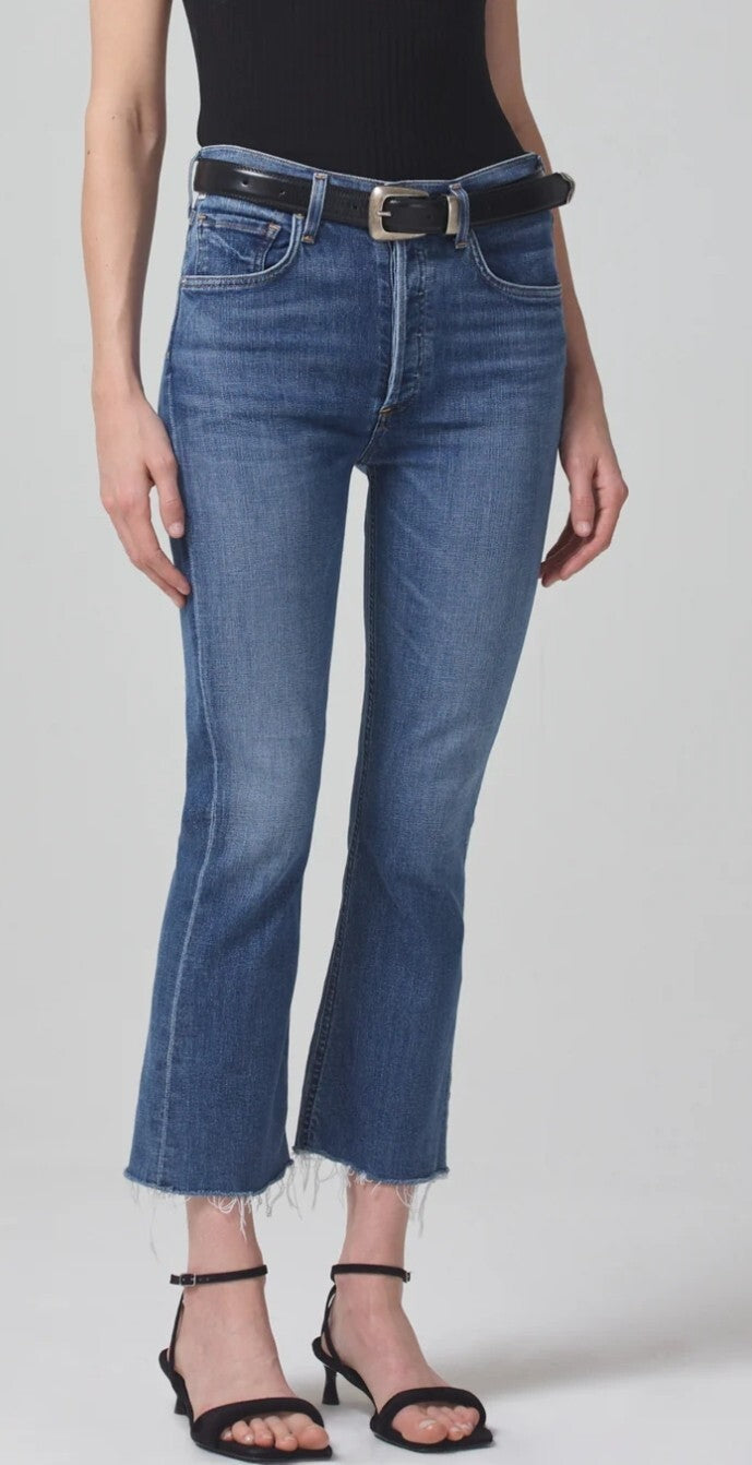 NWT Citizens of Humanity Isola Cropped Boot Jeans SZ 27 IN Lawless COH 2004-13863