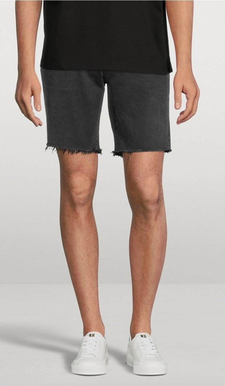 NWT Citizens Of Humanity The Adler Shorts Men's 32 Sutton Distressed SHORT Blk0