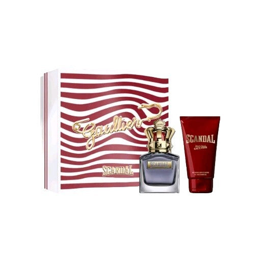 JEAN PAUL GAULTIER SCANDAL for Men 2 pcs GIFT SET 1.7 oz EDT Spray + SHOWER GEL1