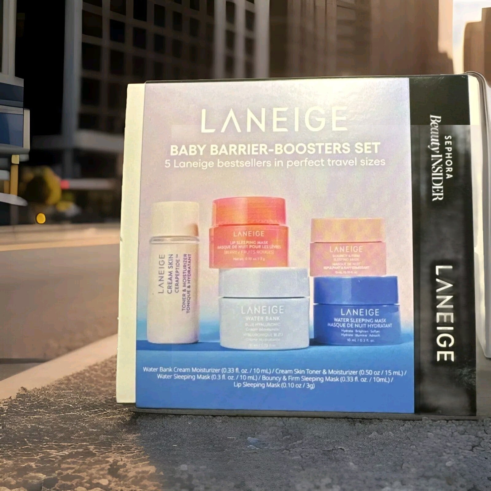 Lot of 5 Laneige Minis Baby Barrier Booster Set Exclusive Sephora Edit 20250