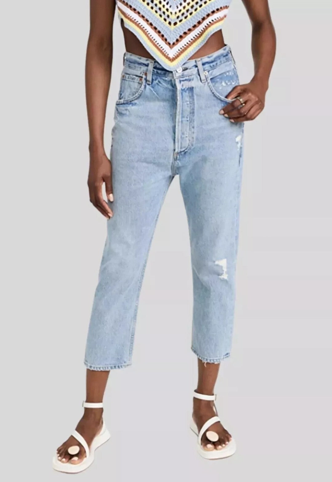 $258 NEW! NWT CITIZENS OF HUMANITY Pony Boy Slouchy Jean Zuma Size 27 COH 0