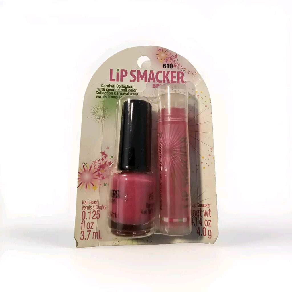 New Lip Smacker Brights Fireworks / Carnival Collection & Nail Polish 6100