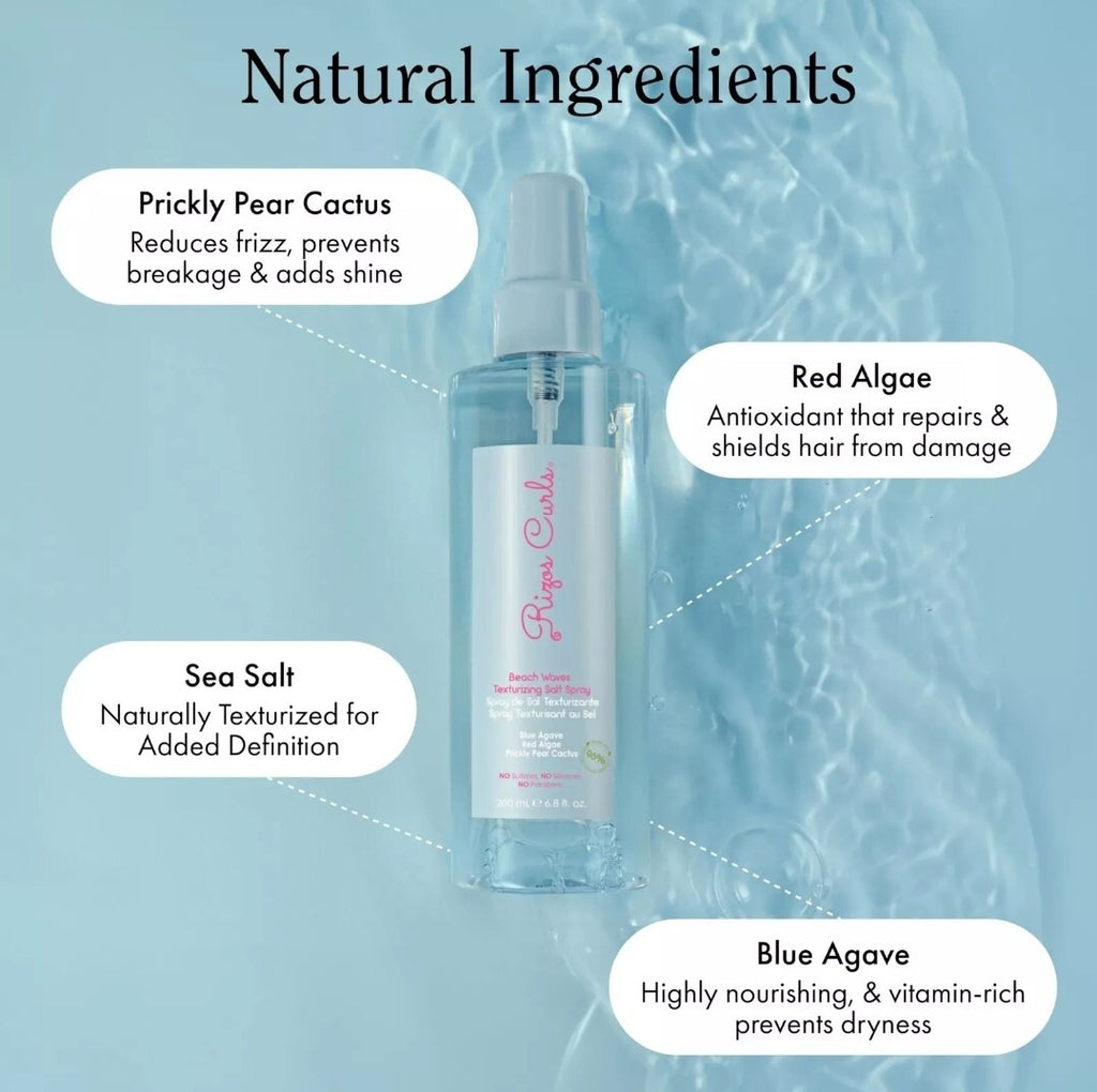 Rizos Curls Beach Waves Texturizing Salt Spray Enhance Texture & Volume Nouri...2
