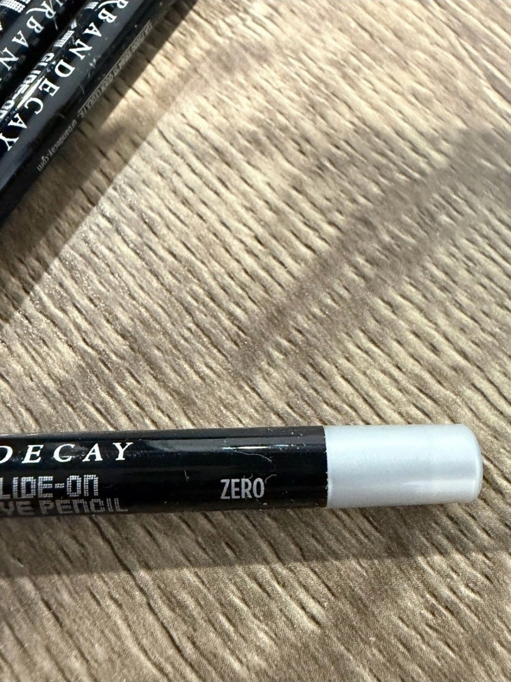 4 x Urban Decay 24/7 Glide-On Eye Pencil Bundle in Zero (Black) NEW -Trvl 2