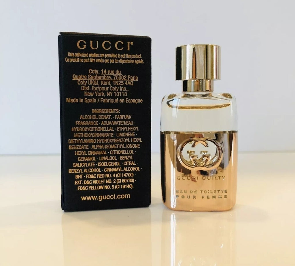 Gucci Guilty Pour Femme Eau de Toilette~5 ml/0.16 Oz~Splash Bottle, NEW IN BOX!1