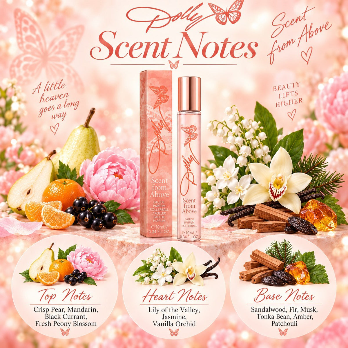 Dolly Parton Scent From Above Eau de Parfum Rollerball 10 mL