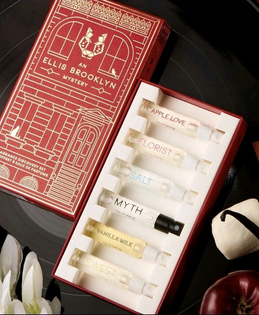 An Ellis Brooklyn MYSTERY Fragrance Discovery Set - 6 EDP Parfum Perfumes NIB2