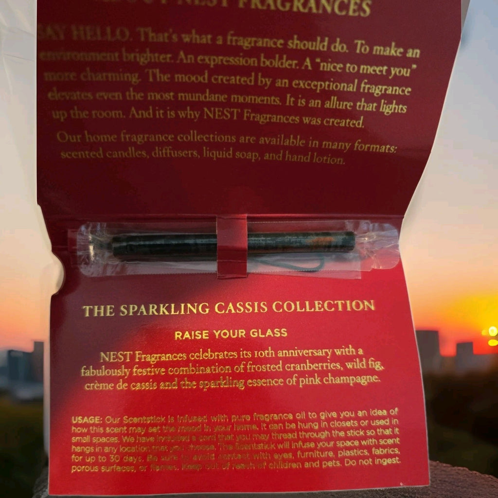 New Nest Fragrances New York Sparkling Cassis Scentstick 4