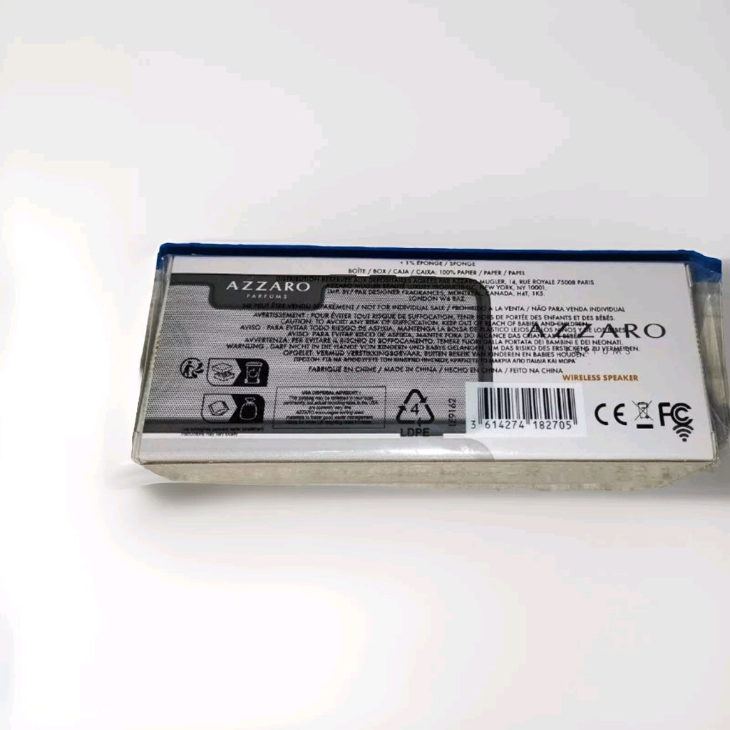 New Azzaro Parfums Waterproof Portable Wireless Speaker Sealed  1